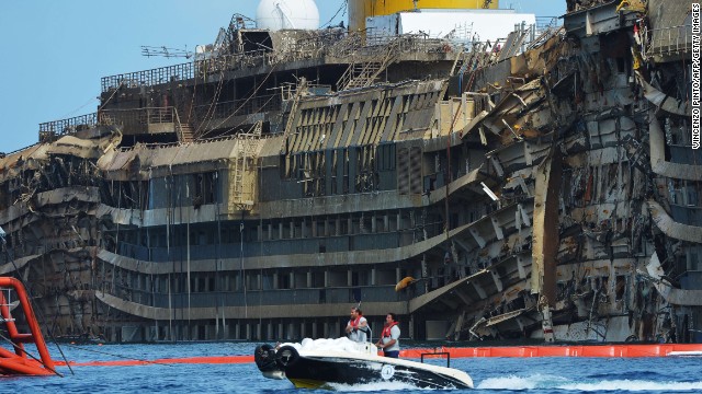 Costa Concordia: entro lunedì la partenza per Genova